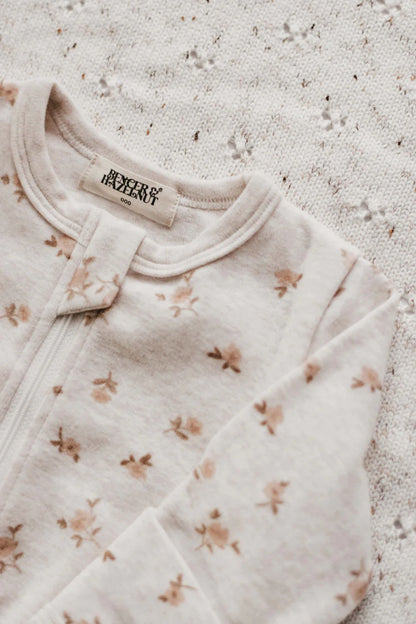Bencer &amp; Hazelnut Patricia Oatmeal Zip Suit