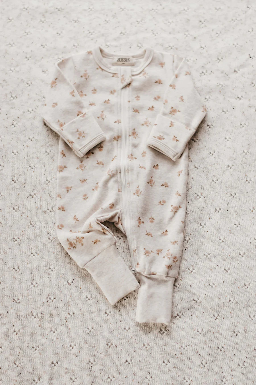 Bencer &amp; Hazelnut Patricia Oatmeal Zip Suit
