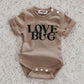 Bencer & Hazelnut Love Bug Bodysuit Oyster
