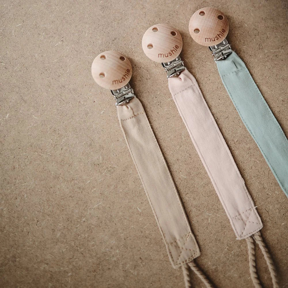 Mushie Fabric Dummy Clips