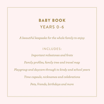 Baby Book - Buttermilk