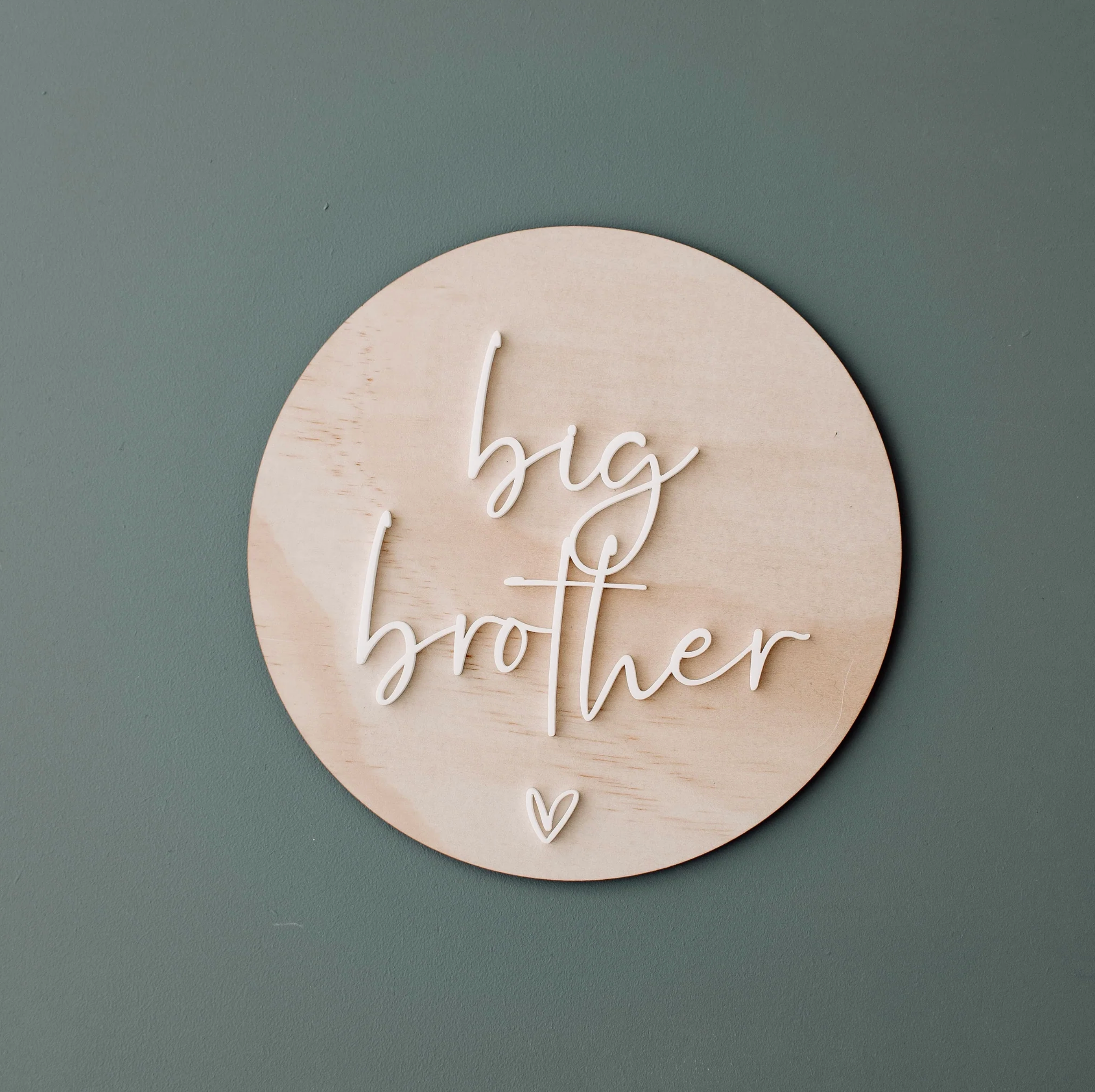 Big Brother Acrylic Announcement Plaque