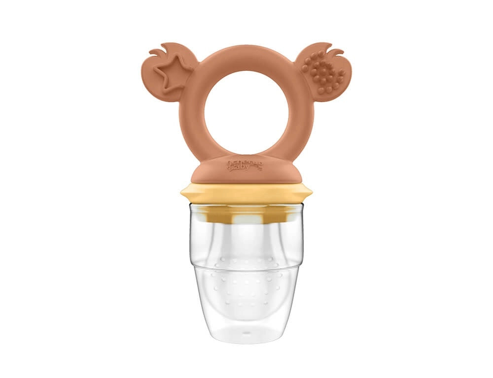 Silicone Fresh Food Feeder - Caramel &amp; Mimosa