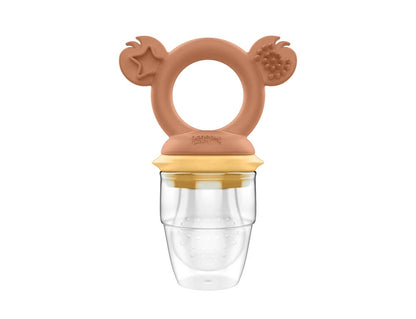 Silicone Fresh Food Feeder - Caramel &amp; Mimosa