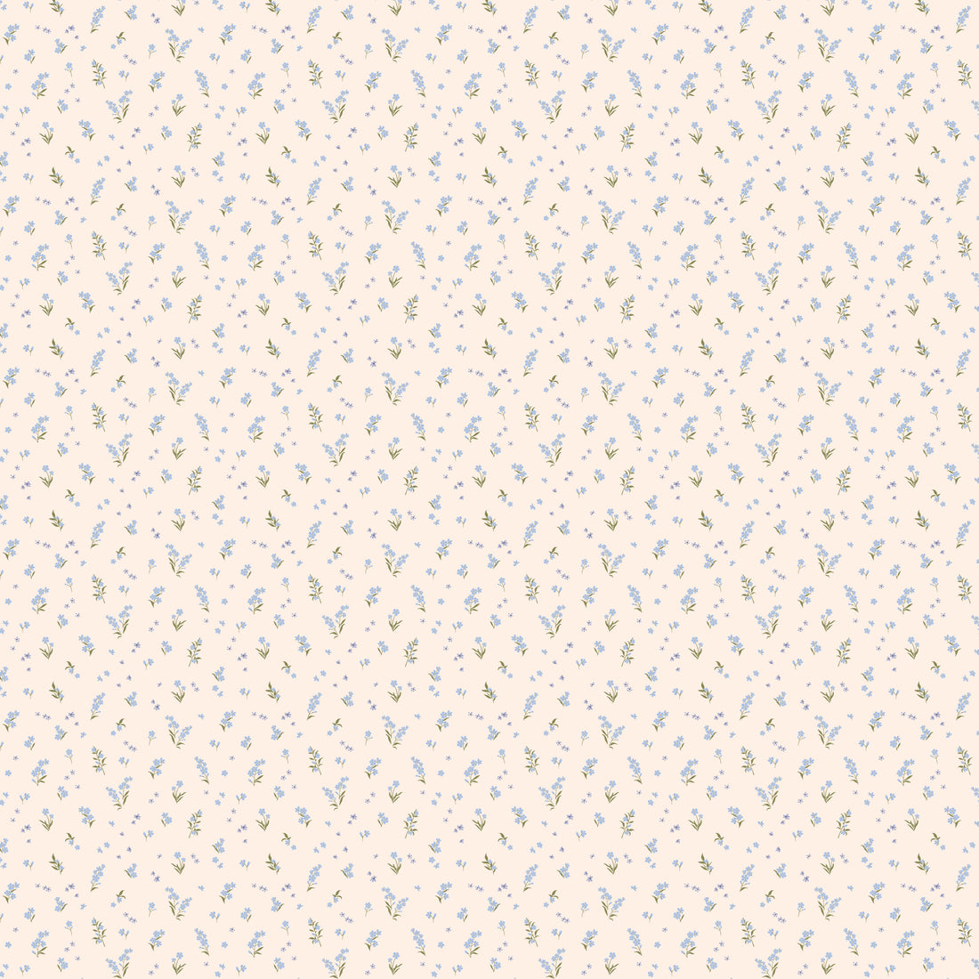 Forget-Me-Not Organic Muslin Wrap Swaddle