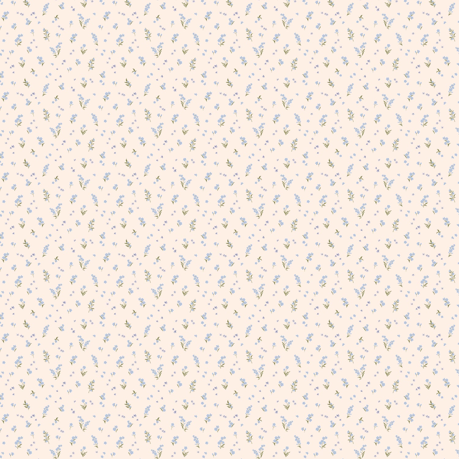Forget-Me-Not Organic Muslin Wrap Swaddle