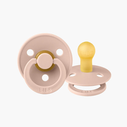 BIBS Colour Dummy - Blush - Size 2 - 2 PK