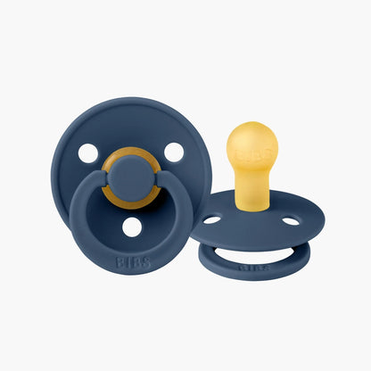 BIBS Colour Dummy - Steel - Size 2 - 2 PK